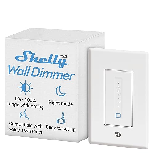 Shelly Plus Wall Dimmer UL - Shelly Official Imagery - 1