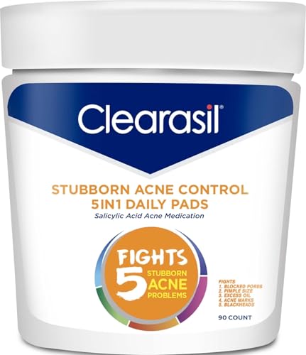 Clearasil Stubborn Acne Control 5in1 Daily Facial Cleansing - Clearasil Official Imagery - 1