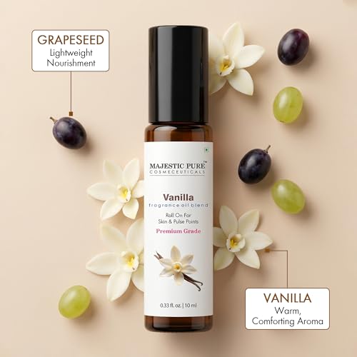 Majestic Pure Vanilla Fragrance Oil Perfume Roller - 0.3 Fl Oz - Product Imagery