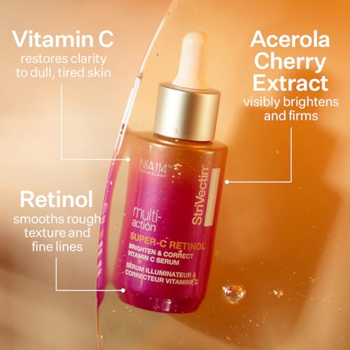 StriVectin Super-C Retinol Brighten & Correct Vitamin C Serum, - Product Imagery