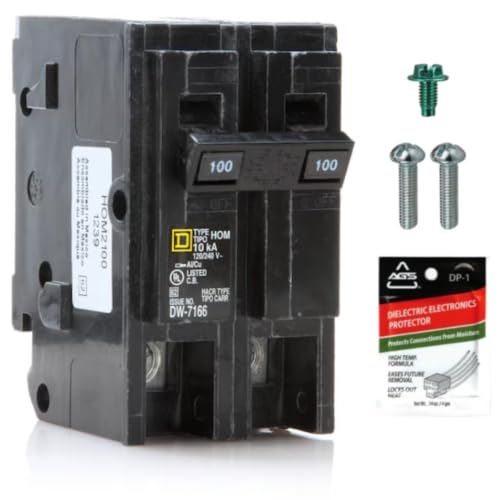 FalconSupply Genuine Square D HOM2100 Circuit Breaker Kit Bundle - FalconSupply Official Product View 1