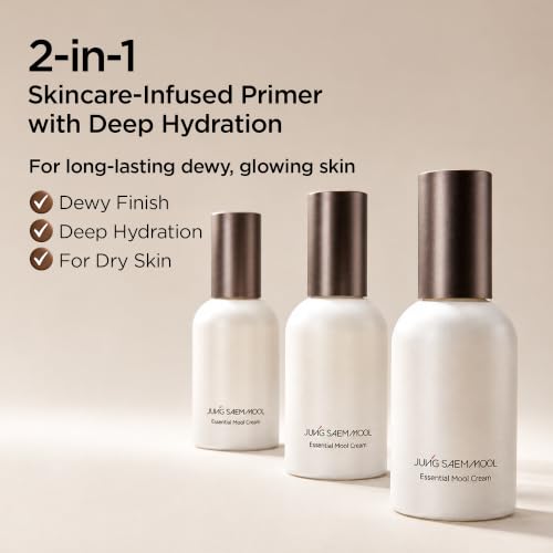 Mool Cream | Hydrating Primer for Glass Skin (Original, 1.01 Fl - Product Imagery