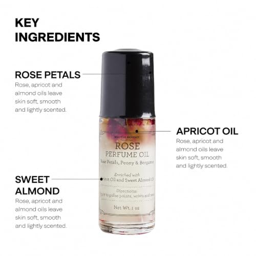 BEAUTE DE PROVENCE - Floral Rose Petals - Body Oils for Women - Product Imagery