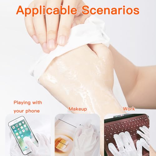 3 Pairs Moisturizing Hand Mask with Avocado and Shea Butter Oil - Product Imagery