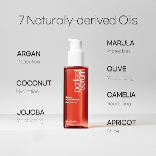 Mise En Scene Perfect Rose Perfume Serum - Hair Refreshing Oil - Product Imagery