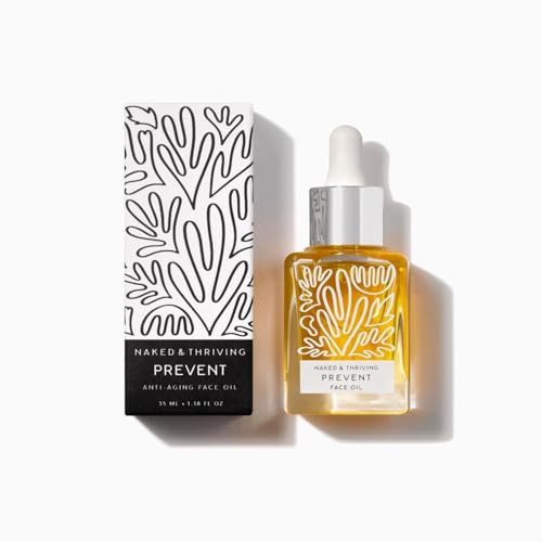 Naked & Thriving Prevent Anti - Aging Facial Oil Vegan & Naturally Der - Naked & Thriving Official Product View 1