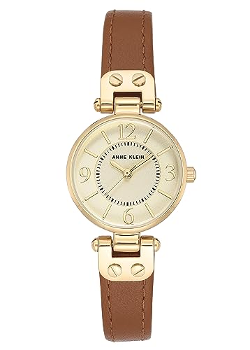 Anne Klein Women's Leather Strap Watch - Product Imagery