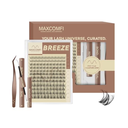 Spider Lash Clusters Breeze Lash Clusters Kit DD Curl Kylie - Maxcomfi Official Imagery - 1