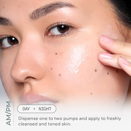 COSMEDIX Affirm Antioxidant Firming Face Serum - AM & PM Daily - Product Imagery