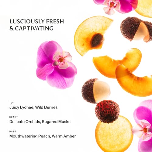Touchland Body & Hair Peachy Lychee Hydrating Fragrance Mist - Product Imagery