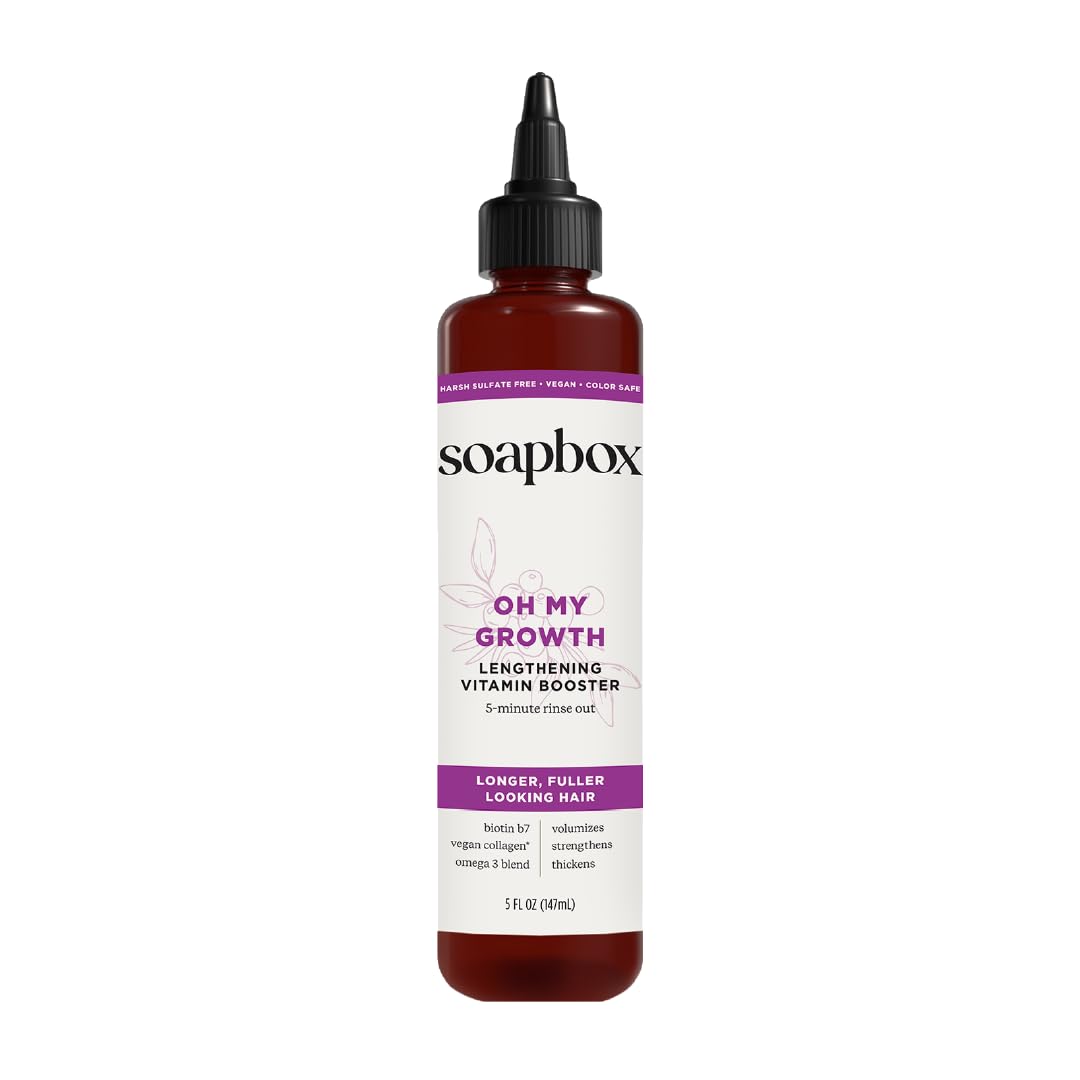 Soapbox Oh My Growth Hair Treatment, Vitamin Booster for Thicker Hair - Soapbox Official Product View 2