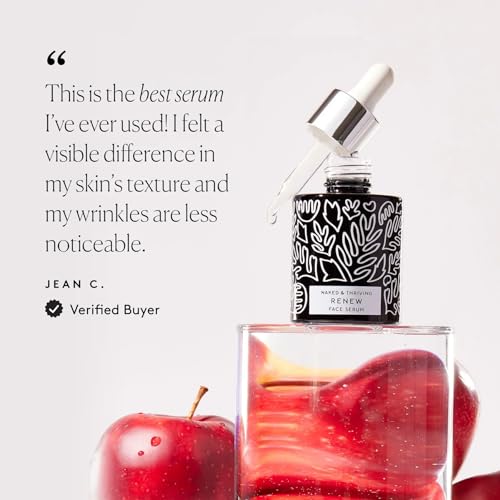 Naked & Thriving Renew Resurfacing Night Serum - Clinically - Product Imagery