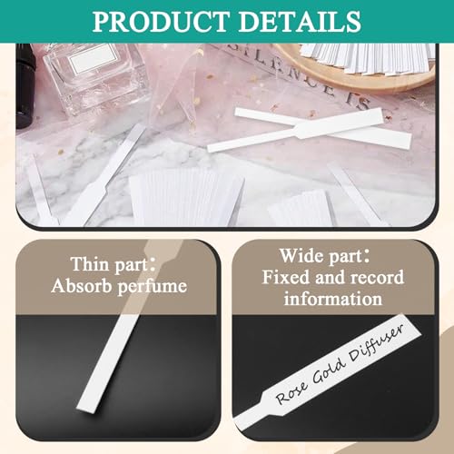 2200 Pcs Perfume Tester Strips, for Blotter Essential Oils Paper - Product Imagery