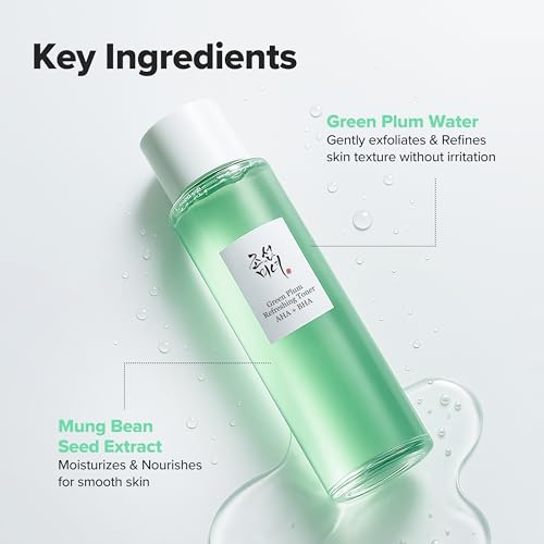 Beauty of Joseon Green Plum AHA BHA Toner Refreshing Facial Es... - Product Imagery