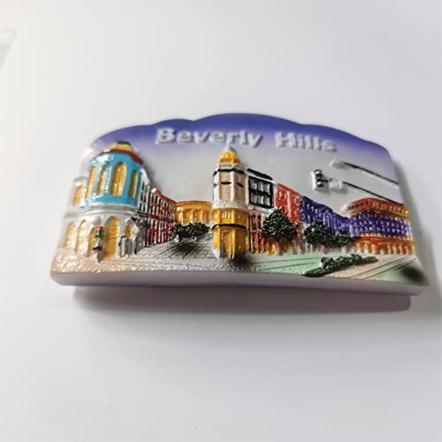 Beverly Hills Los Angeles USA 3D Fridge Magnet Souvenir - Product Imagery