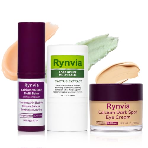 3-Piece Facial Skincare Set with Pore Care Multi Balm Stick, - Product Imagery