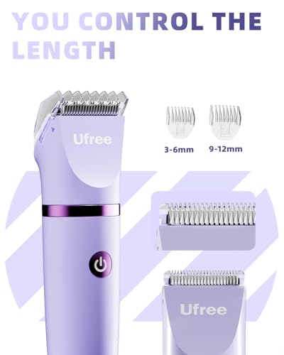 Ufree 3-in-1 Bikini Trimmer Electric Razors for Women, Gifts for - Product Imagery