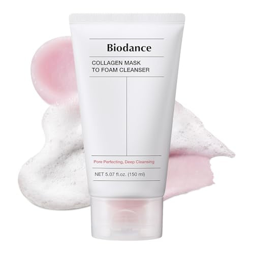BIODANCE Collagen Mask To Foam Cleanser, 2-in-1 Pore Care and - Product Imagery