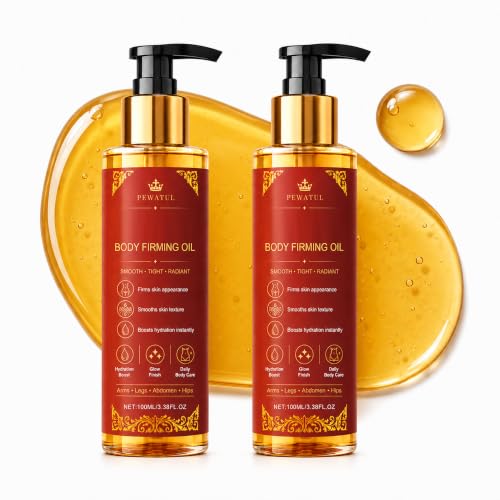 Body Firming Oil for Crepey Looking Skin Lightweight Formula - pewatul Official Imagery - 1
