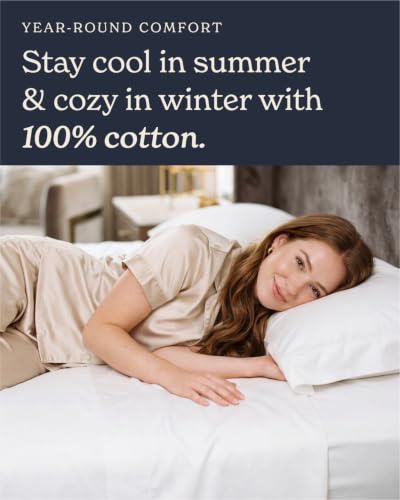 Beckham Hotel Collection Pillowcases King Size Set of 2, Cool - Product Imagery