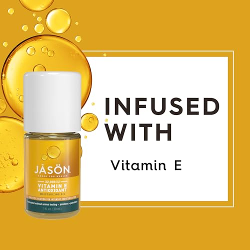 JASON Vitamin E 32,000 IU Moisturizing Oil , For Targeted - Product Imagery