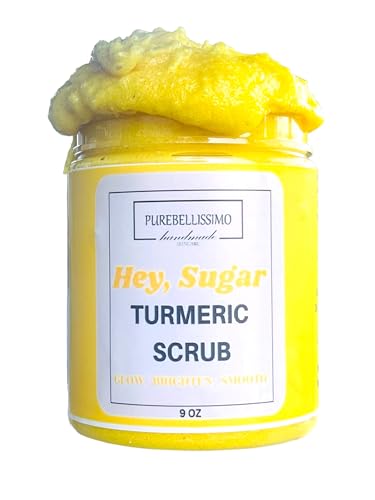 Vitamin C and Turmeric Face Scrub, Facial Scrub Exfoliating For - Product Imagery