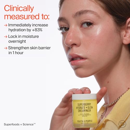 Youth To The People Superberry Dream Mask - Hydrate + Glow Face - Product Imagery
