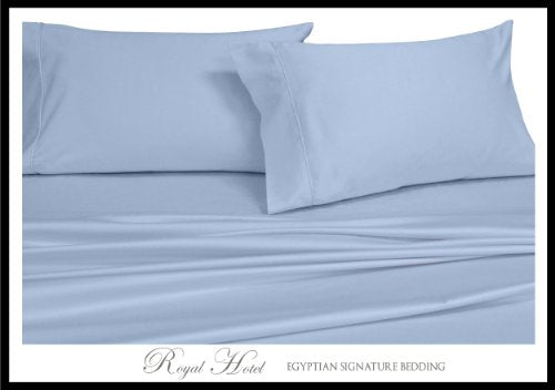Royal Hotel Queen Sheets Set, 550 Thread Count Cotton Sateen - Product Imagery