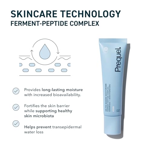Prequel Skin Face Moisturizer Peptide Cream With Ceramides - Product Imagery