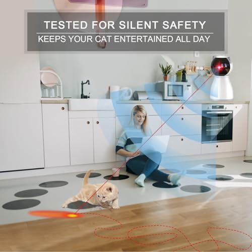 YVE LIFE Interactive Cat Toys Laser for Indoor Cats,Automatic - Product Imagery