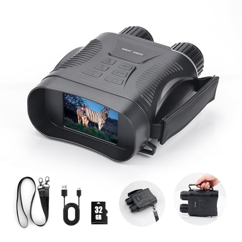 Night Vision Goggles - 4K Night Vision Binoculars for Adults mit - Product Imagery