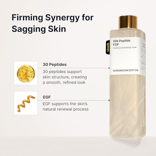 SUNGBOON EDITOR Silk Peptide EGF Toner, Firm-Looking Glow,10.14 - Product Imagery