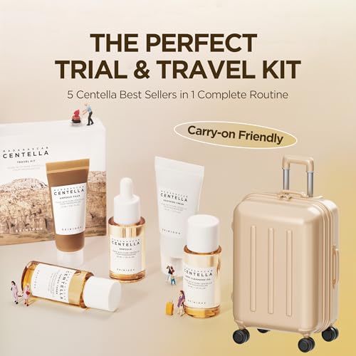 SKIN1004 Centella Travel Kit, Korean Skin Care Set of 5, Travel S - Product Imagery