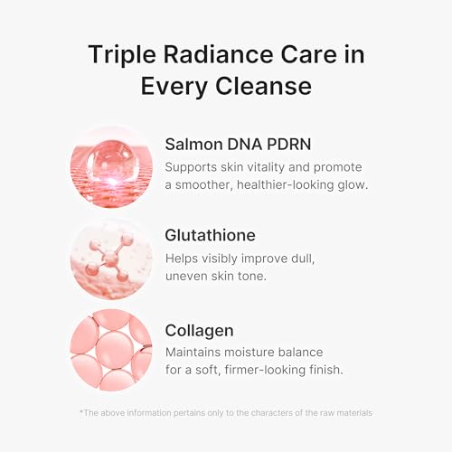 medicube Facial Cleanser PDRN Pink Glutathione Capsule Foam - Product Imagery