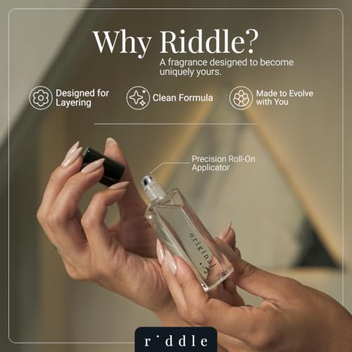 Riddle Original Roll On Pheromone Perfume Made in USA - Premium - Product Imagery