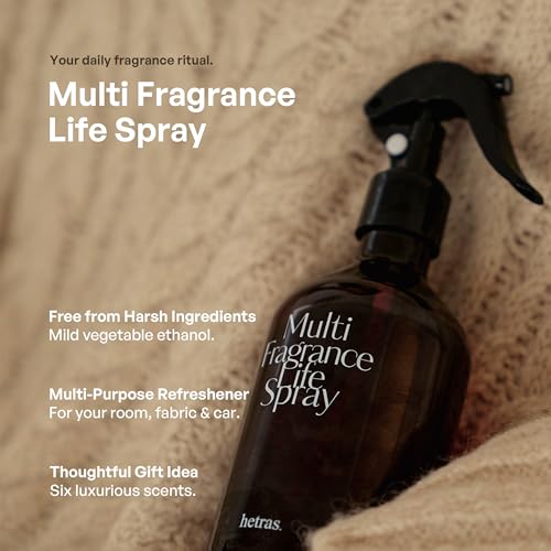 hetras Multi Fragrance Life Spray (Hotel Wood Scent) – - Product Imagery