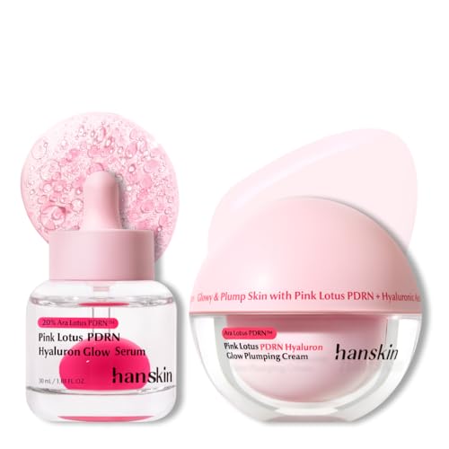 Hanskin Vegan PDRN Pink Glow Duo Set Glow Serum Plumping - Hanskin Official Imagery - 1