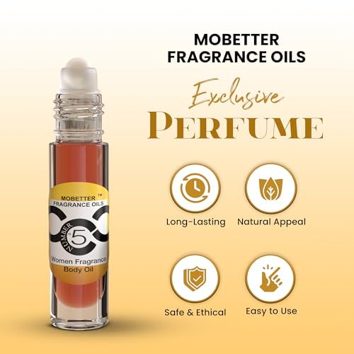 MOBETTER FRAGRANCE OILS Number 5 CCC Perfume Fragrance Body Oil - Product Imagery