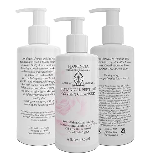 Florencia Botanical Peptide Oxygen Cleanser – Reviving Face - Product Imagery