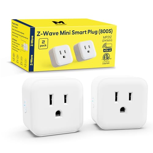 Smart Plug Mini Plug in Z Wave 800 Series Socket with Built - Minoston Official Imagery - 1