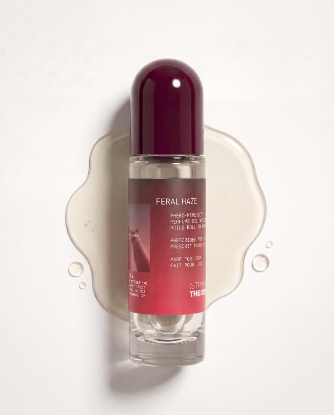 STRING THEORY Pheromone Roll On Cologne Oil for Men - Spicy & - Product Imagery