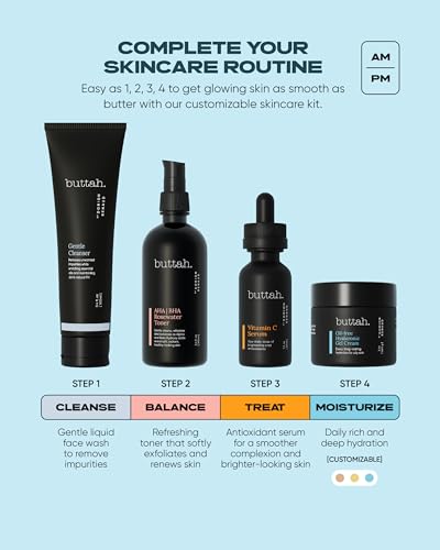 Buttah Skin Supreme Kit for Melanin Rich Skin | Oil-Free - Product Imagery