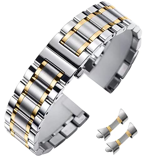 Stainless Steel Watch Band 14mm 15mm 16mm 17mm 18mm 19mm 21mm - Product Imagery