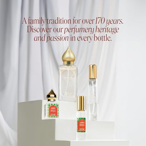 Nemat Amber Perfume Oil Roll-On, 10 ml - Product Imagery
