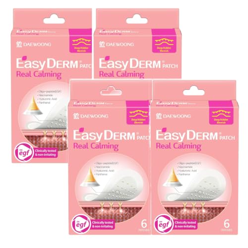 EasyDerm Real Calming Microdart Pimple Patch 4 packs(24ea) - - Product Imagery