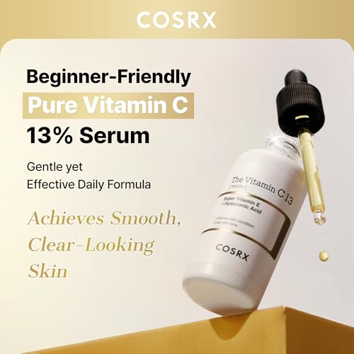 COSRX 13% Pure Vitamin C Serum for Face, Hydrating Facial Serum, - Product Imagery