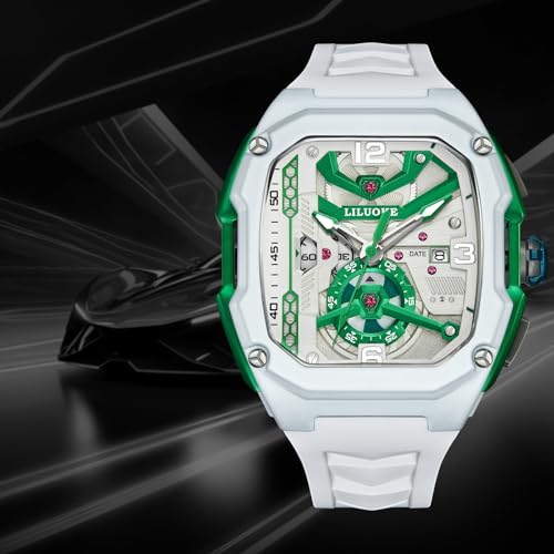 Mens Watches, Wrist Watches Luminous Design, Big Face Fashion - Product Imagery