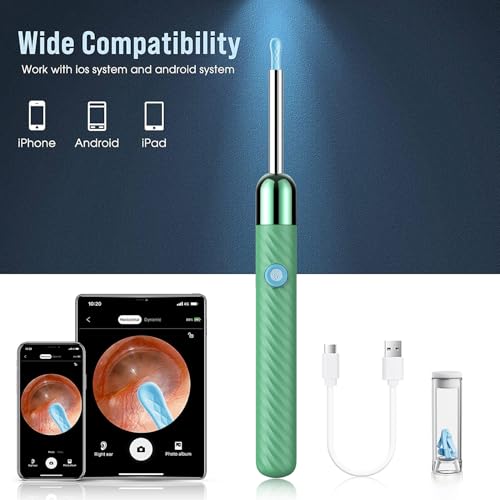 LEIPUT Ear Wax Removal - Earwax Remover Tool with 8 Pcs Ear Set - Product Imagery