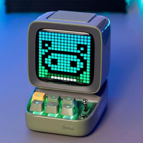 Divoom Ditoo Retro Pixel Art 15W Bluetooth Speaker,Cute Speaker - Product Imagery