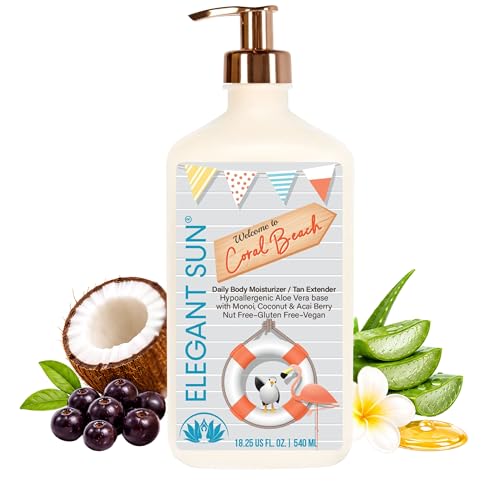 Elegant Sun Coral Beach Daily Moisturizer Tan Extender - Elegant Sun Official Imagery - 1